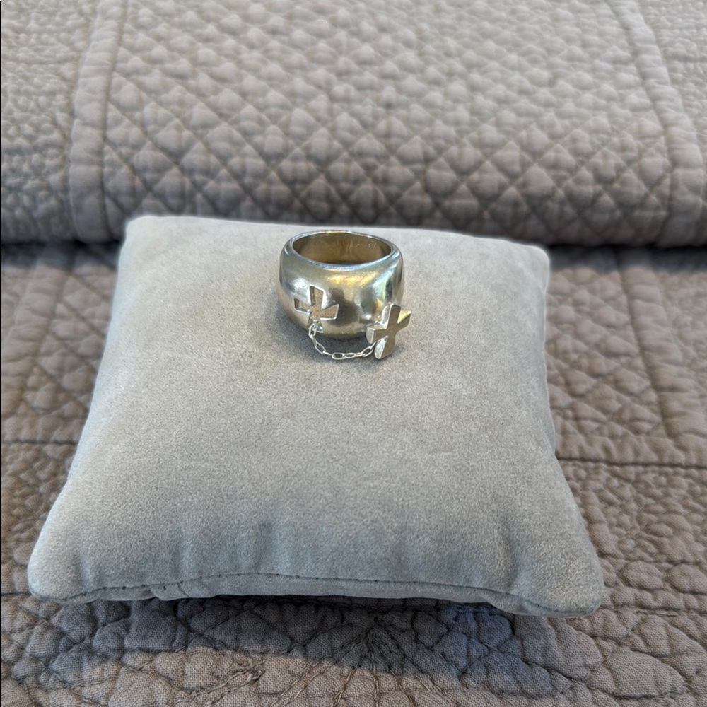 COPY - Silver Chain Link Ring